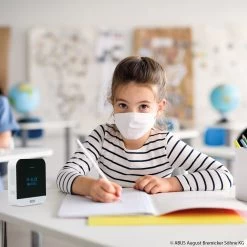 ABUS Airsecure CO2-advarselssensor -Viftebelysning Discountbutik abus airsecure co2 advarselssensor 3