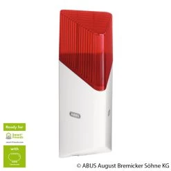 ABUS Smartvest Trådløs Indendørs, Udendørs Sirene