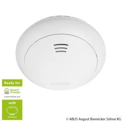 ABUS Smartvest Trådløs Røgdetektor, Varmedetektor
