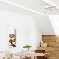 Airfusion Radar Loftventilator, Ø 106cm, Hvid/eg -Viftebelysning Discountbutik airfusion radar loftventilator o 106cm hvid eg 5