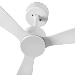 Amelia Loftventilator, DC-motor, 3 Vinger, Hvid -Viftebelysning Discountbutik amelia loftventilator dc motor 3 vinger hvid 5
