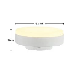 Arcchio LED-pære GX53 10 W 3.000K, Sæt Med 3 Stk -Viftebelysning Discountbutik arcchio led paere gx53 10 w 3 000k saet med 3 stk 2
