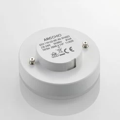 Arcchio LED-pære GX53 10 W 3.000K, Sæt Med 3 Stk -Viftebelysning Discountbutik arcchio led paere gx53 10 w 3 000k saet med 3 stk 6