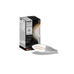 Calex Smart E14 B35 LED 4,9 W Filament 1800K-3000K -Viftebelysning Discountbutik calex smart e14 b35 led 4 9 w filament 1800k 3000k 3