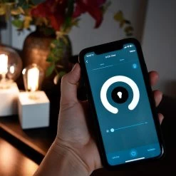 Calex Smart E27 G125 7,5 W LED-filament 1055lm CCT -Viftebelysning Discountbutik calex smart e27 g125 7 5 w led filament 1055lm cct 4