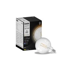 Calex Smart E27 G125 7,5 W LED-filament 1055lm CCT -Viftebelysning Discountbutik calex smart e27 g125 7 5 w led filament 1055lm cct 5