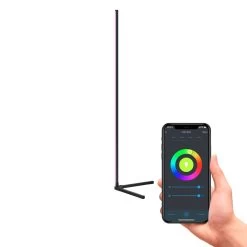 Calex Smart LED-gulvlampe Med Fjernbetjening, RGBW -Viftebelysning Discountbutik calex smart led gulvlampe med fjernbetjening rgbw 9