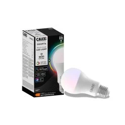 Calex Smart LED-pære E27 A60 9,4 W CCT RGB -Viftebelysning Discountbutik calex smart led paere e27 a60 9 4 w cct rgb 4