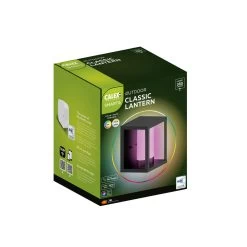 Calex Smart Outdoor Lantern Væglampe, CCT, RGB -Viftebelysning Discountbutik calex smart outdoor lantern vaeglampe cct rgb 7