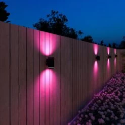 Calex Smart Outdoor Up-/downlight, CCT, RGB -Viftebelysning Discountbutik calex smart outdoor up downlight cct rgb 6