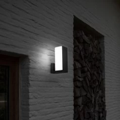 Cuba Udendørs LED-væglampe, CCT, Smart Styring -Viftebelysning Discountbutik cuba udendors led vaeglampe cct smart styring 7