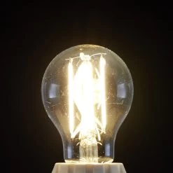 E27 LED-filament 7 W 806lm 2.700 K Klar, 3 Stk -Viftebelysning Discountbutik e27 led filament 7 w 806lm 2 700 k klar 3 stk 6