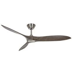 Viftebelysning Discountbutik 36 Eco Airscrew Loftventilator, 152 Cm, Krom