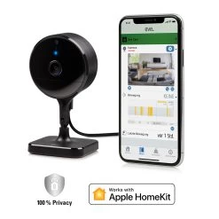 Eve Cam Indend. Kamera, Apple HomkitSecure-teknik -Viftebelysning Discountbutik eve cam indend kamera apple homkitsecure teknik 8