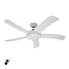 Falcetto - Loftsventilator M Træ, Hvid -Viftebelysning Discountbutik falcetto loftsventilator m trae hvid
