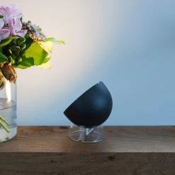 Globe LED-bordlampe Med RGBW-funktion, Sort -Viftebelysning Discountbutik globe led bordlampe med rgbw funktion sort 3