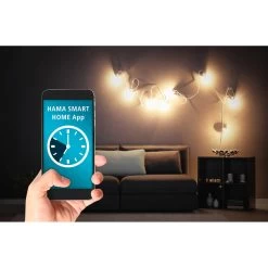 Hama WLAN-stikkontakt, Styres Via App, 3.680 W -Viftebelysning Discountbutik hama wlan stikkontakt styres via app 3 680 w 7