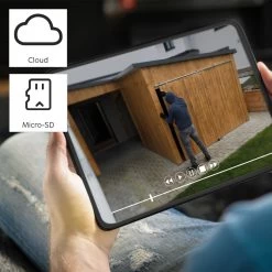 Hama WLAN Udendørs Kamera Med Solpanel Sensor IP65 -Viftebelysning Discountbutik hama wlan udendors kamera med solpanel sensor ip65 2