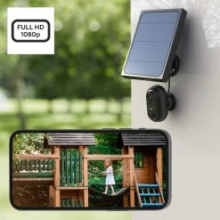 Hama WLAN Udendørs Kamera Med Solpanel Sensor IP65 -Viftebelysning Discountbutik hama wlan udendors kamera med solpanel sensor ip65 4