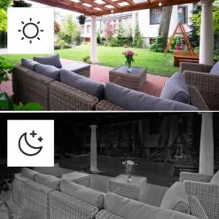 Hama WLAN Udendørs Kamera Med Solpanel Sensor IP65 -Viftebelysning Discountbutik hama wlan udendors kamera med solpanel sensor ip65 6