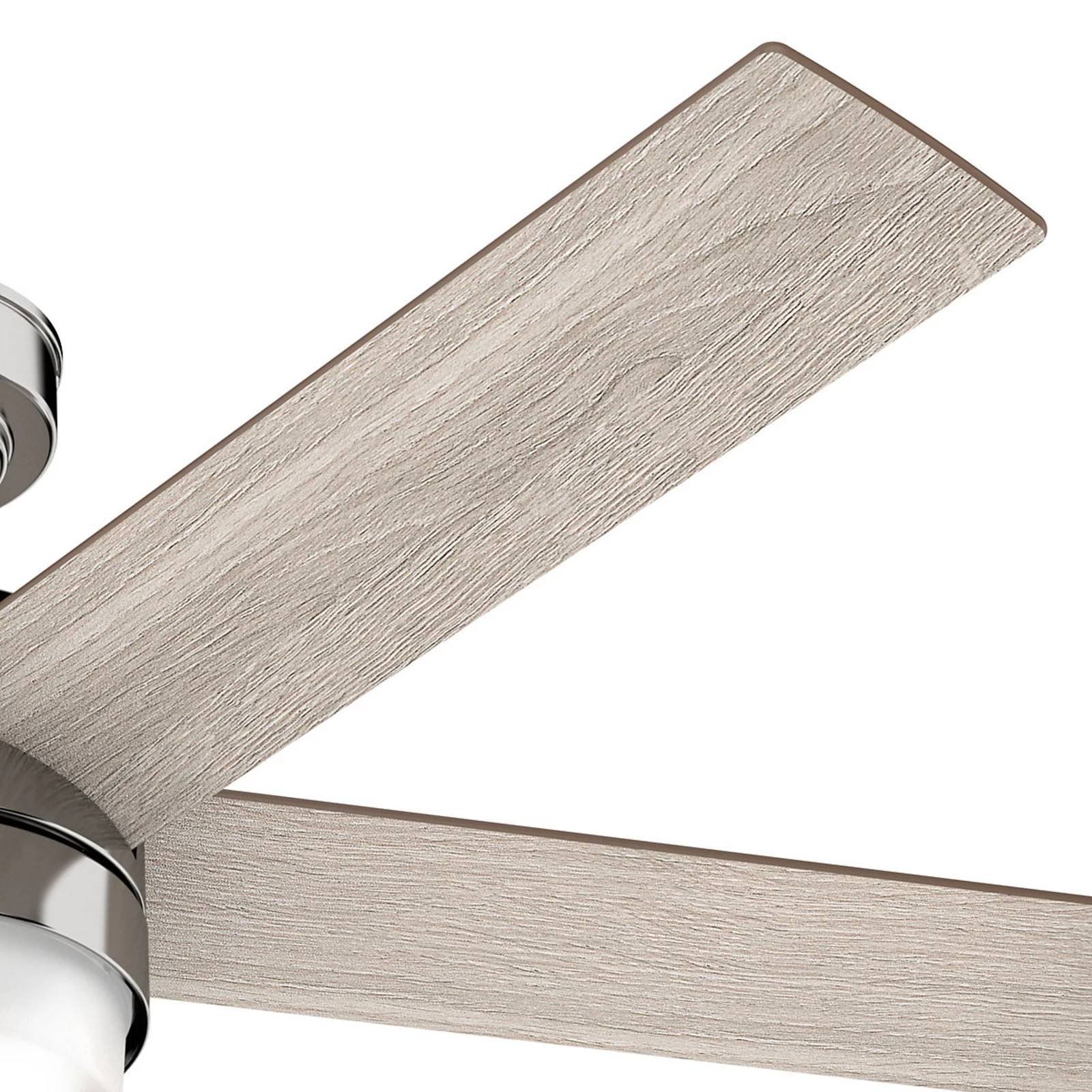 Hunter Claudette Ventilator Med Lys, Eg/nikkel 7 Hunter Claudette Ventilator Med Lys, Eg/nikkel - Billede 5