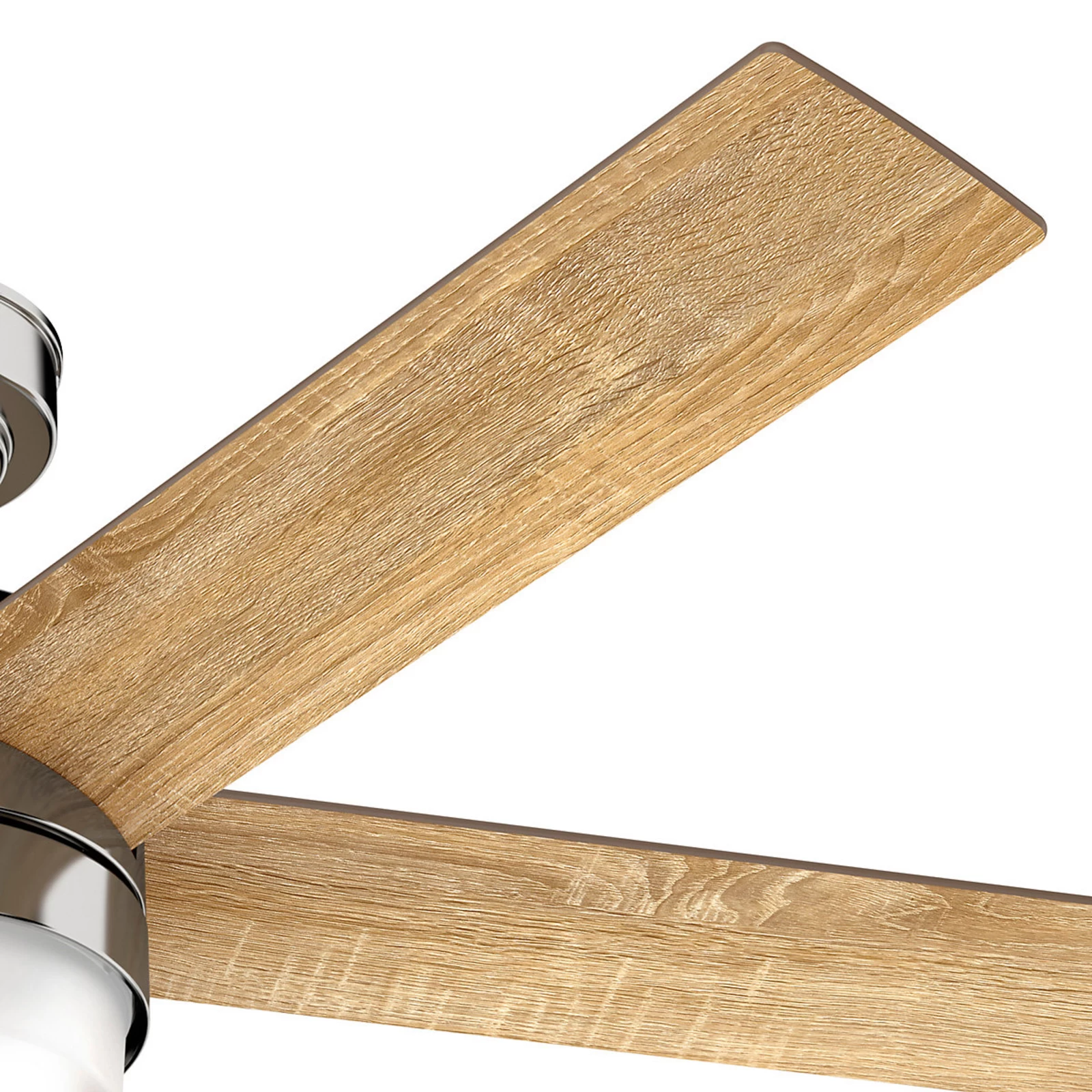 Hunter Claudette Ventilator Med Lys, Eg/nikkel 8 Hunter Claudette Ventilator Med Lys, Eg/nikkel - Billede 6