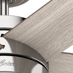 Hunter Claudette Ventilator Med Lys, Eg/nikkel 17 Hunter Claudette Ventilator Med Lys, Eg/nikkel -Viftebelysning Discountbutik hunter claudette ventilator med lys eg nikkel 6