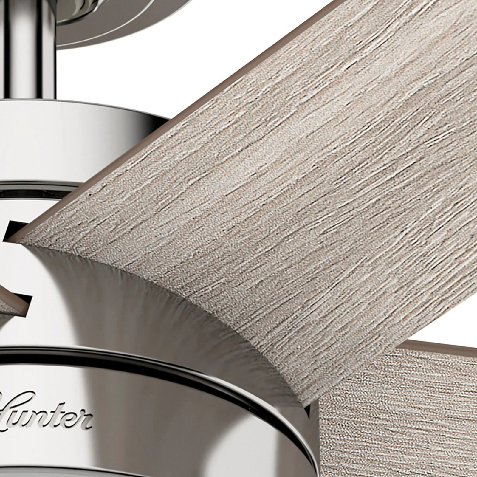 Hunter Claudette Ventilator Med Lys, Eg/nikkel 9 Hunter Claudette Ventilator Med Lys, Eg/nikkel - Billede 7