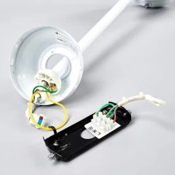 Hvid Loftventilator Dawinja Med Tre Vinger -Viftebelysning Discountbutik hvid loftventilator dawinja med tre vinger 8