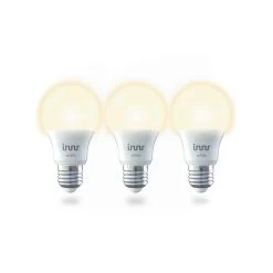 Innr Smart Bulb White LED-pære E27 8,5 W 3 Stk -Viftebelysning Discountbutik innr smart bulb white led paere e27 8 5 w 3 stk 9