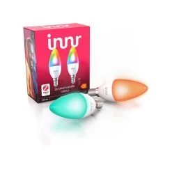 Innr Smart Candle Colour LED-pære E14 4,9 W 2 Stk