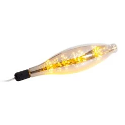 KARE Fireworks LED-pære E27 3 W 2.200 K, Lang
