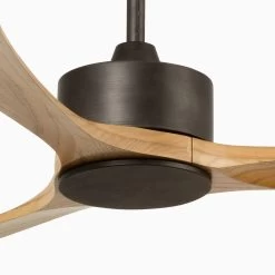 Kauai XL Loftventilator, DC, Brun -Viftebelysning Discountbutik kauai xl loftventilator dc brun 1