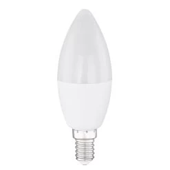Globo LED-kertepære E14, 4,5 W Tuya-Smart RGBW CCT -Viftebelysning Discountbutik led kertepaere e14 4 5 w tuya smart rgbw cct 7