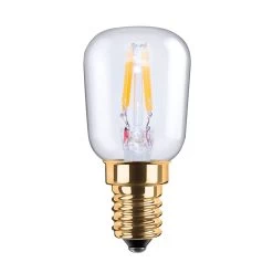LED-køleskabspære E14 1,5W 2.200K 80lm, Klar