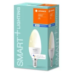 LEDVANCE SMART+ Bluetooth E14 Kerte 4,9 W 2.700 K 10 LEDVANCE SMART+ Bluetooth E14 Kerte 4,9 W 2.700 K -Viftebelysning Discountbutik ledvance smart bluetooth e14 kerte 4 9 w 2 700 k 2