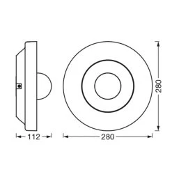 LEDVANCE SMART+ WiFi Circle Camera Control Påbyg -Viftebelysning Discountbutik ledvance smart wifi circle camera control pabyg 5