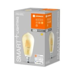 LEDVANCE SMART+ WiFi E27 6W Edison Guld 2.400 K -Viftebelysning Discountbutik ledvance smart wifi e27 6w edison guld 2 400 k 1
