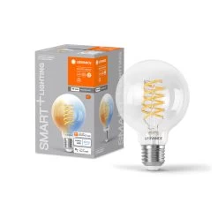 LEDVANCE SMART+ WiFi E27 8W LED G80 Klar 827-865 -Viftebelysning Discountbutik ledvance smart wifi e27 8w led g80 klar 827 865 2