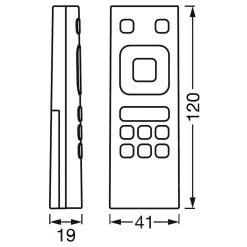 LEDVANCE SMART+ WiFi Remote Control Color Change -Viftebelysning Discountbutik ledvance smart wifi remote control color change 4
