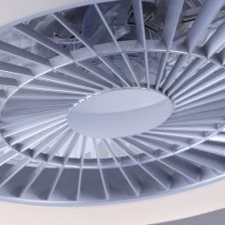 Leonard LED-loftventilator Ø 50 Cm Seriel Afbryder -Viftebelysning Discountbutik leonard led loftventilator o 50 cm seriel afbryder 7