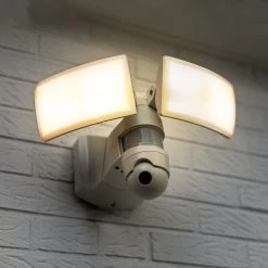 Libra Udendørs LED-væglampe, Kamera, Sensor