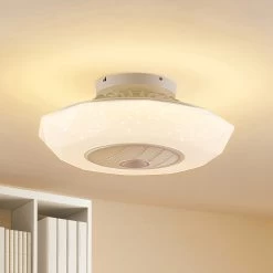 Lindby Elima LED-loftventilator