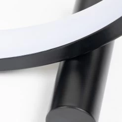 Lindby Erlina LED-bordlampe, Akku, USB, RGBW -Viftebelysning Discountbutik lindby erlina led bordlampe akku usb rgbw 6