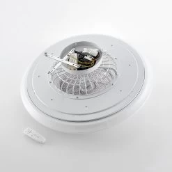 Lindby Kheira LED-loftventilator, 55 W -Viftebelysning Discountbutik lindby kheira led loftventilator 55 w 8