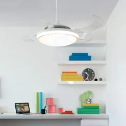 Loftventilator FANAWAY EVO 2, Hvid -Viftebelysning Discountbutik loftventilator fanaway evo 2 hvid 3