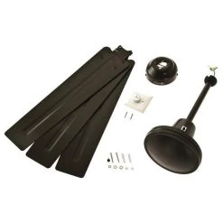 Westinghouse Loftventilator Industrial Espresso, 4-trins Reg. -Viftebelysning Discountbutik loftventilator industrial espresso 4 trins reg 3