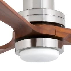 Viftebelysning Discountbutik -Viftebelysning Discountbutik loftventilator lantau g med vinger i valnoddetrae 1