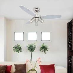 Westinghouse M. 3 Lys Loftventilator Jet Plus M. Fjernbetjening -Viftebelysning Discountbutik m 3 lys loftventilator jet plus m fjernbetjening 3