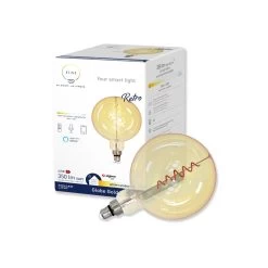 Müller Licht Tint White LED-globe E27 4,9 W Guld -Viftebelysning Discountbutik mueller licht tint white led globe e27 4 9 w guld 3